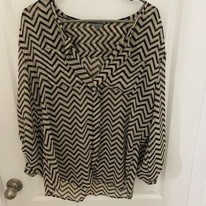 Charlotte Russe sheer top. Size Large